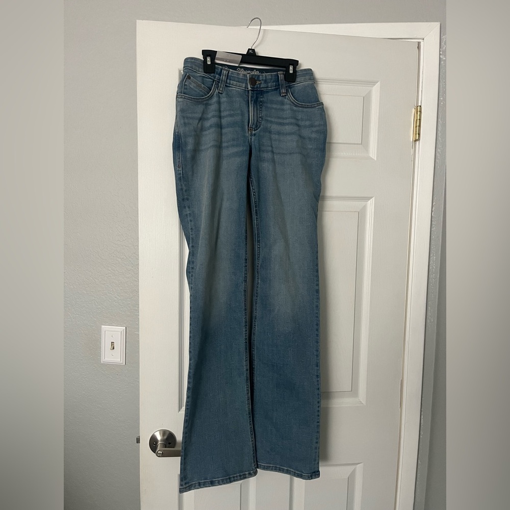 Wrangler Women's Light Blue Flare Jeans